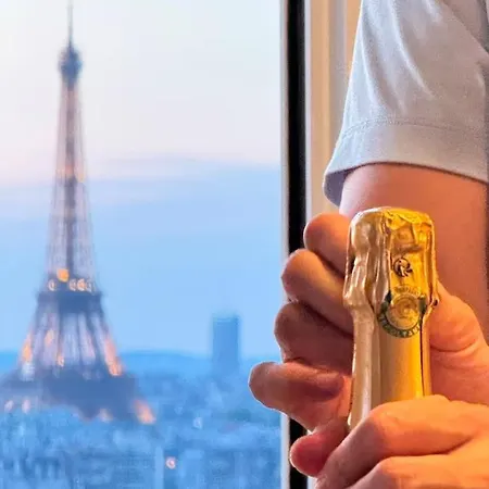 Elegant Eiffel View Balcony And Garage Lejlighed